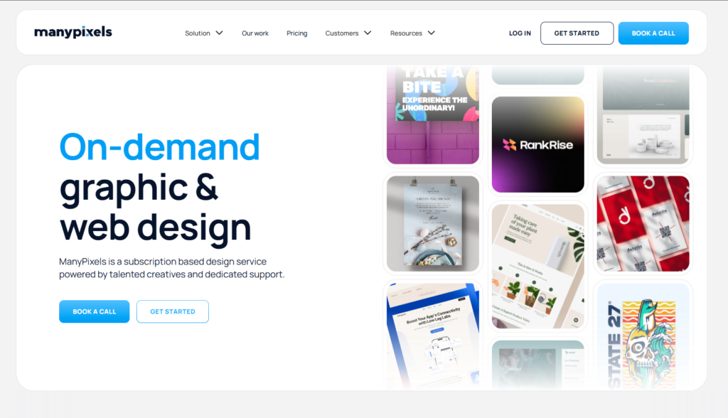manypixels web design
